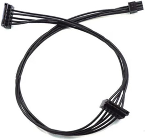 M1ni 6 دبوس إلى Sata 15pin كابل تزويد الطاقة لـ 3250 3268 3650 (6pin to 2 SATA) in Saudi Arabia