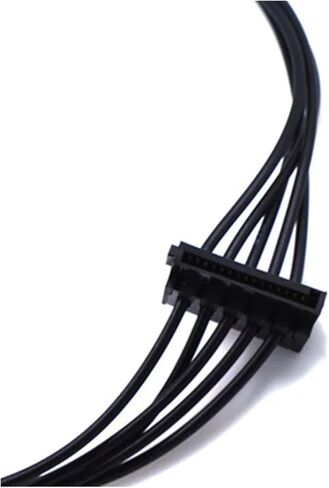 M1ni 6 دبوس إلى Sata 15pin كابل تزويد الطاقة لـ 3250 3268 3650 (6pin to 2 SATA) in Saudi Arabia