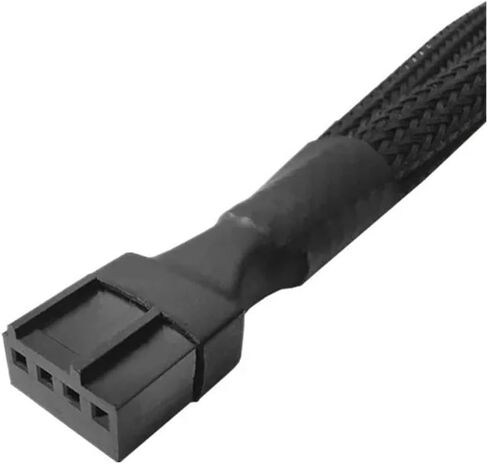 4 Pin Y Splitter Cable 4 Pin Pwm Female to 3/4 Pin Motherboard Cpu Fan PC Case Fan Extension Adapter Cable Cable Cable Compter (1 to 4) in Saudi Arabia