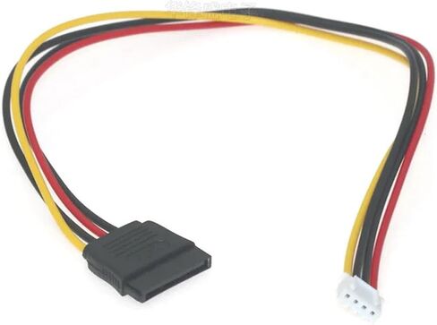 XH2.54 to SATA Power Extension Cable 15Pin SATA Female to 2.54mm Extender Cable Adapter 0.2m in Saudi Arabia