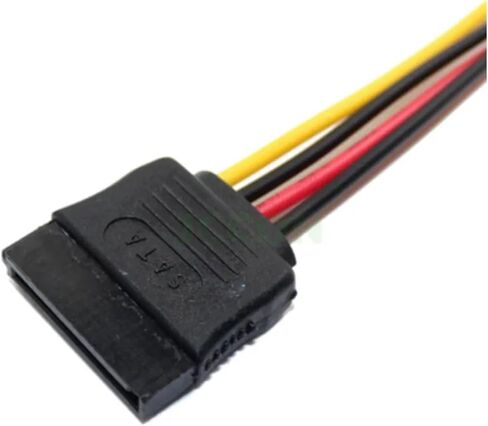 XH2.54 to SATA Power Extension Cable 15Pin SATA Female to 2.54mm Extender Cable Adapter 0.2m in Saudi Arabia