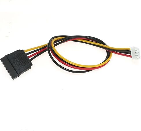 XH2.54 to SATA Power Extension Cable 15Pin SATA Female to 2.54mm Extender Cable Adapter 0.2m in Saudi Arabia