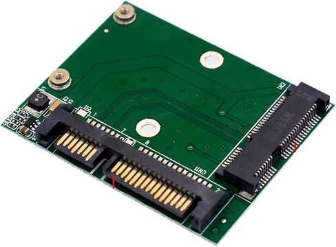 M.2 SSD إلى 2.5 SATA ADAPTER RISER CARD M2 PCI SSD MODULE MODULE CARTULE CARTULE CARTULE CARDER AD AND CARD (الأزرق) in Saudi Arabia