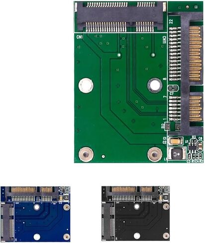 M.2 SSD إلى 2.5 SATA ADAPTER RISER CARD M2 PCI SSD MODULE MODULE CARTULE CARTULE CARTULE CARDER AD AND CARD (الأزرق) in Saudi Arabia