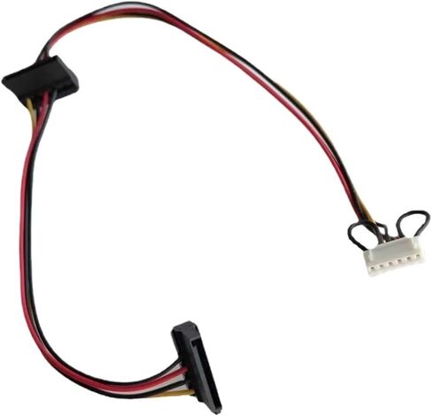 AXC 6Pin to 2-Port HDD SDD SATA Power Socket Cable for Computer Motherboard Nitro N50-610 Veriton D730 D10 B350 D630 D830 in Saudi Arabia