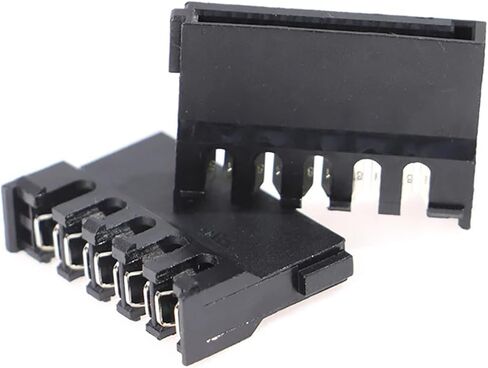 10pcs/Lot Black Sata Power Connector ثقب مع قلب النحاس للقرص الثابت (النمط 2) in Saudi Arabia