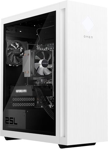 HP. Omen 25L GT15 Gaming Desktop Computer-Gen Gen INTEL CORE I9-14900KF معالج 24-CORE ، 64GB DDR5 RAM ، 2TB NVME SSD + 1TB HDD ، GEFORCE RTX 5070 12GB الرسومات ، لوحة المفاتيح والموت ، Windows 11 Pro in Kuwait