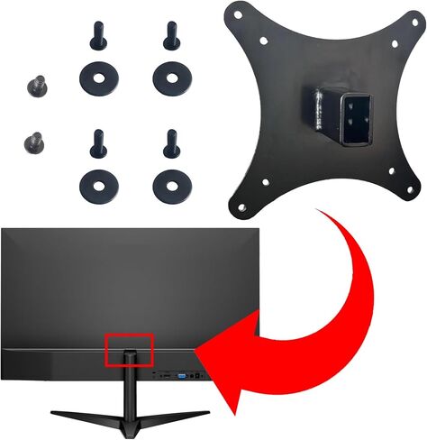 محول شاشة ARM/Mount Vesa Bracket ， متوافق مع شاشة AOC 27B1H 27B1 24B1XH 24B1H 24B1 22B1H 22B1HS الشاشة للوقوف/المكتب ， ملحقات التلفزيون in Kuwait