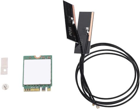 Zopsc 8265NGW WiFi Card AC 1200Mbps Dual Band 2.4GHz 5GHz M.2 Interface Wireless Card with BT 4.2 for 7 8 10 (External Antennae) in Saudi Arabia