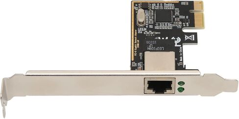 محول شبكة FOCKT PCIE 10 100 1000MBPS RJ45 GIGABIT ETHERNET PCI Express بطاقة شبكة مع مادة PCB لجهاز كمبيوتر سطح المكتب in Kuwait