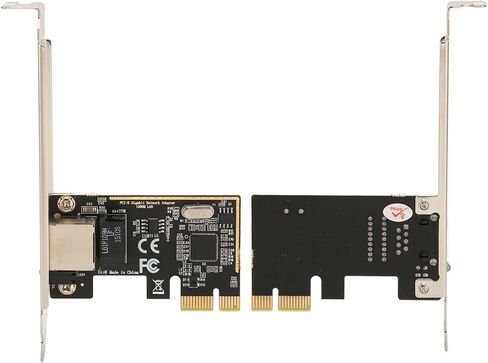 محول شبكة FOCKT PCIE 10 100 1000MBPS RJ45 GIGABIT ETHERNET PCI Express بطاقة شبكة مع مادة PCB لجهاز كمبيوتر سطح المكتب in Kuwait