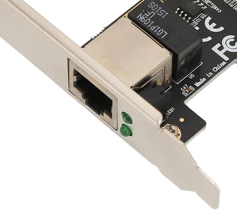 محول شبكة FOCKT PCIE 10 100 1000MBPS RJ45 GIGABIT ETHERNET PCI Express بطاقة شبكة مع مادة PCB لجهاز كمبيوتر سطح المكتب in Kuwait