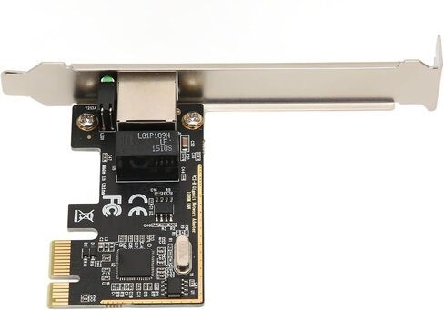 محول شبكة FOCKT PCIE 10 100 1000MBPS RJ45 GIGABIT ETHERNET PCI Express بطاقة شبكة مع مادة PCB لجهاز كمبيوتر سطح المكتب in Kuwait