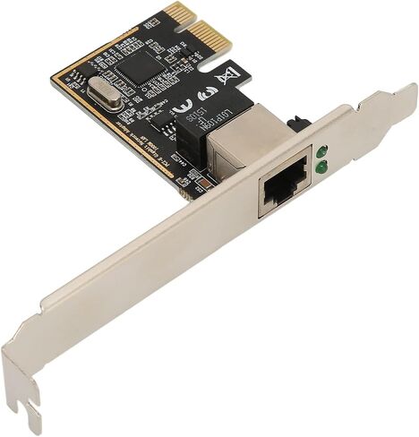 محول شبكة FOCKT PCIE 10 100 1000MBPS RJ45 GIGABIT ETHERNET PCI Express بطاقة شبكة مع مادة PCB لجهاز كمبيوتر سطح المكتب in Kuwait