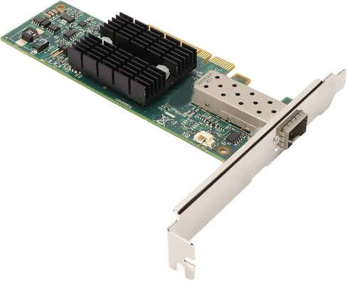 FOCKT 10GB PCIE SFP Card ، Server PORT PROT PCIE X8 Interface Server 2003 2003 2012 لخوادم سطح المكتب مع المعايير والصناديق الصغيرة in Kuwait