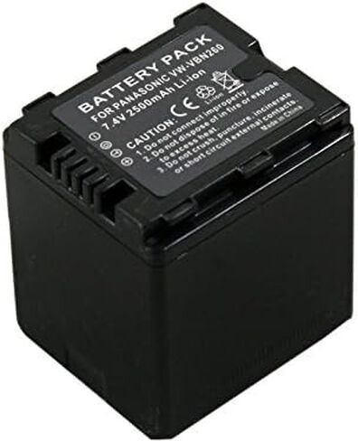 Compatible VW-VBN260 Battery for VW-VBN130 VBN130K VBN260K Digital Video Camcorder (1x Battery+Charger AC/DC Single) in Saudi Arabia