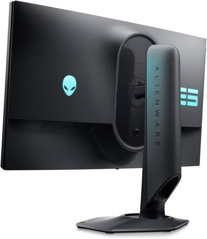 Vileware AW2524H Gaming Monitor - 24.5 inch 480Hz 1MS IPS Display Anti -Glare Display ، HDMI/DP/USB ، الارتفاع/الإمالة/الدوار/المحوري ، خدمات Dell - الجانب المظلم من القمر ، الأسود (متجدد) in Kuwait