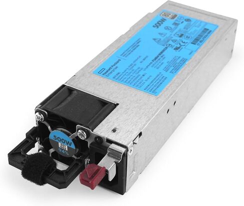 HPE 866729-001 500WATT 100V-240V AC SLIT SLIT Platinum Hot Plug Low Halogen Power Supply (متجدد) in Kuwait