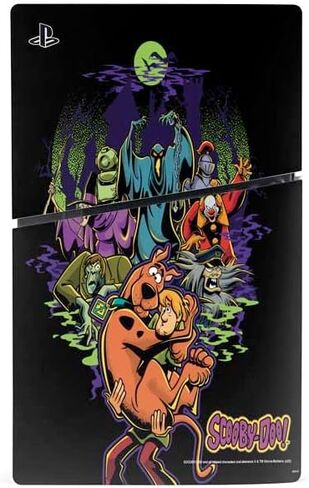 Skinit Decal Gaming Skin Compatible with PS5 Slim Disk Bundle - Officially Licensed Scooby Doo Daphne Design in Saudi Arabia