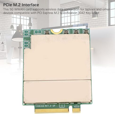 Zopsc 5G Module Wireless WAN Card Laptop 5G Network PCIe M.2 WWAN Card with DW5932e for Latitude 5350 5450 5550 7030 7350 7450 7650 9450 3490 3590 3591 in Saudi Arabia