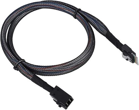 PCIE4.0 S/AS HD SFF-8643 36PIN to Slimline S/AS SFF-8654 4i 38P Cord(0.5m) in Saudi Arabia
