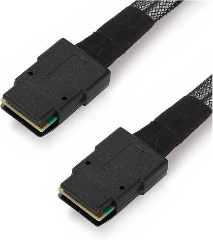 0.8M داخلي M1NI S/AS 36-Pin 8087 إلى BEND اليمين اليمين 90 درجة SFF-8087 CORD M1NI S/كأسلاك كمبيوتر القرص الصلب الحبل (يمين) in Saudi Arabia