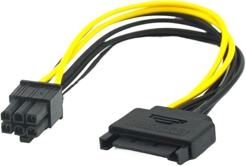 1 PCS 20cm SATA محول محول الفيديو كابل مزود الطاقة الكابل in Saudi Arabia