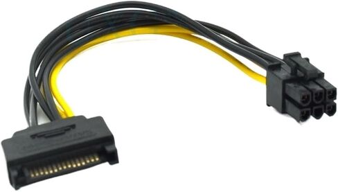 1 PCS 20cm SATA محول محول الفيديو كابل مزود الطاقة الكابل in Kuwait