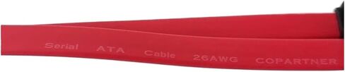 SATA Male Adapter to ESATA Female Connector Data Extension Cable Can Be Fixed Mounting Wire Red 40CM in Saudi Arabia