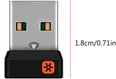 جهاز استقبال USB اللاسلكي Dongle لـ Logitechs توحيد M905 M325 M510 in Saudi Arabia
