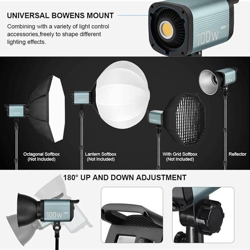 املأ الضوء 100W LED LED الإضاءة الإضاءة التصوير الفوتوغرافي مجموعة الصور الفوتوغرافية والفيديو الإضاءة لتسجيل الفيديو التصوير الفوتوغرافي in Kuwait