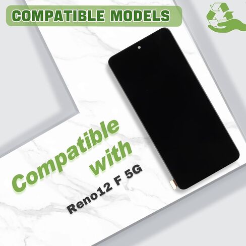 شاشة TFT LCD جديدة لـ OPPO RENO12 F 5G مع أدوات الإصلاح التي تمت ترقيتها مجموعة البصمات in Saudi Arabia