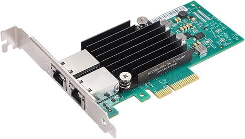 10G Dual-RJ45 بطاقة شبكة الشبكة X550-T2 V3.0 PCI-EX4 / متوافق X8 X16 in Kuwait