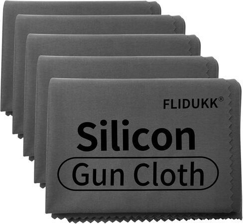 3/5Pack 12''×12'' Silicon Gun Cleaning Cloths,Pre Soaking Gun Wipes for Firearm Cleaning and Polishing-Lint-Free Gun Scrubber Cloth,Shooter's Universal Gun Cleaning Supplies for Pistol,Rifle in Saudi Arabia