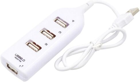ARTIBETTER Portable USB Port Hub Splitter for Laptop Pc Compact Data Expansion Mbps Transfer Rate Compatible in Saudi Arabia