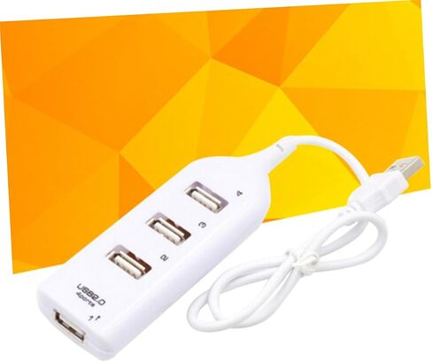 ARTIBETTER Portable USB Port Hub Splitter for Laptop Pc Compact Data Expansion Mbps Transfer Rate Compatible in Saudi Arabia