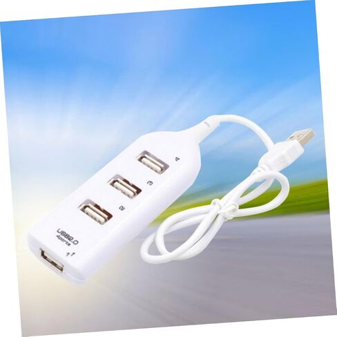 ARTIBETTER Portable USB Port Hub Splitter for Laptop Pc Compact Data Expansion Mbps Transfer Rate Compatible in Saudi Arabia