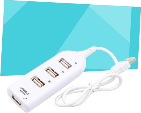 ARTIBETTER Portable USB Port Hub Splitter for Laptop Pc Compact Data Expansion Mbps Transfer Rate Compatible in Saudi Arabia