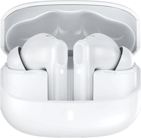 Wireless Earbuds Bluetooth 5.3 Headphones, Lightweight in-Ear Design with Deep Bass, 48HPlaytime, Touch Control, IPX5 Waterproof Earphones for Sports Workout (White) in Saudi Arabia