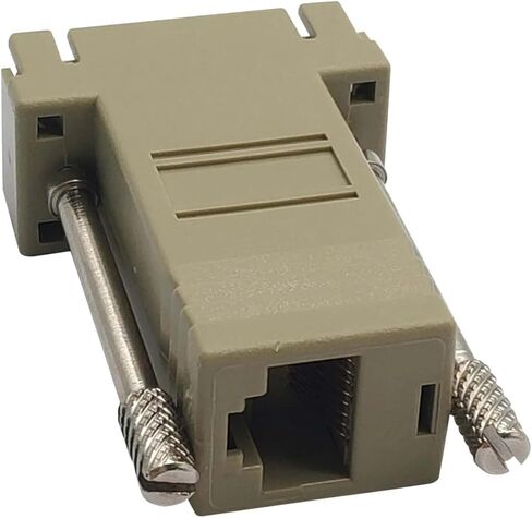 TRIPP LITE B090-A9F-X Serial DB9 أنثى إلى RJ45 كابل محول وحدة التحكم الإناث مع إبهام ، بيج ، 9 بوصة ، لأجهزة توجيه ومفاتيح Cisco ، حزمة العناية السحابية قبل تكوينها مؤهلة (1 حزمة) in Kuwait