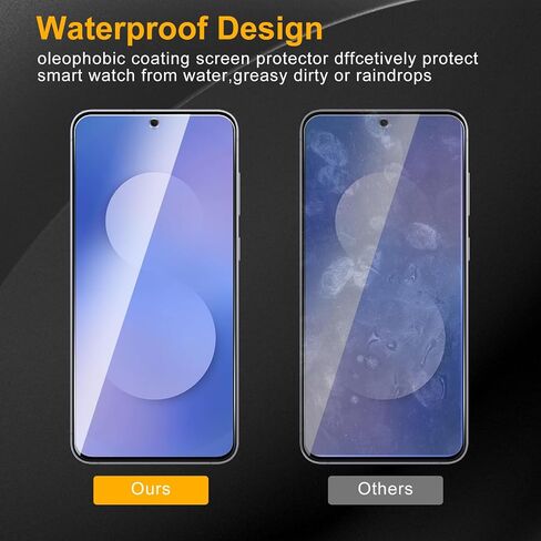 3 حزمة شاشة خصوصية حزمة ل Samsung Galaxy S25 Fe ، ومكافحة الزجاج المضاد للتجسس 9H صلابة ، واقي أسود مضاد للتجس in Saudi Arabia