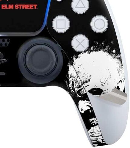 Skinit Skinit Gaming Gaming Skin متوافق مع حزمة PS5 - كابوس مرخص رسميًا في شارع Elm لا تغفو تصميمًا نائماً in Kuwait