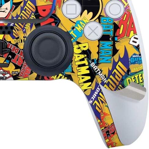 Skinit Decal Gaming Skin Compatible with PS5 Bundle - Officially Licensed DC Comics Batman Characters Action Poses Print Design in Saudi Arabia