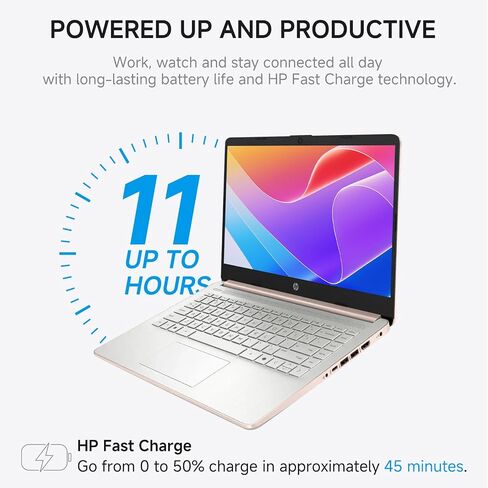 HP 2025 14 بوصة من طلاب الكمبيوتر المحمول ، Intel N150 ، PC COPILOT AI ، ذاكرة وصول عشوائي 16 جيجابايت ، تخزين 384 جيجابايت (128GB UFS+256GB MSD) ، 1 سنة Office 365 ، WiFi 6 ، Light Light ، Portable ، Windows 11 Pro ، Accessories in Saudi Arabia