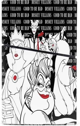 Skinit Decal Gaming Skin Compatible with PS5 Slim Digital Edition Bundle - Officially Licensed Disney Villains Ursula Ariel and Flounder Design in Saudi Arabia