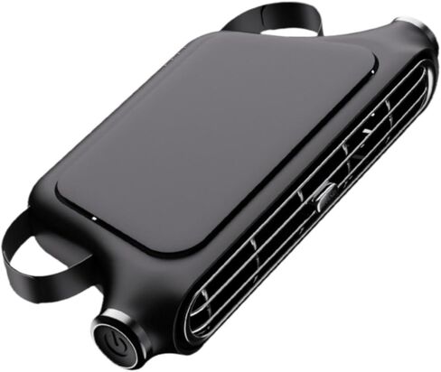 مروحة USB المتداخلة للسيارات مع خيارات قابلة للتعديل و 3 سرعات ، بيضاء in Saudi Arabia