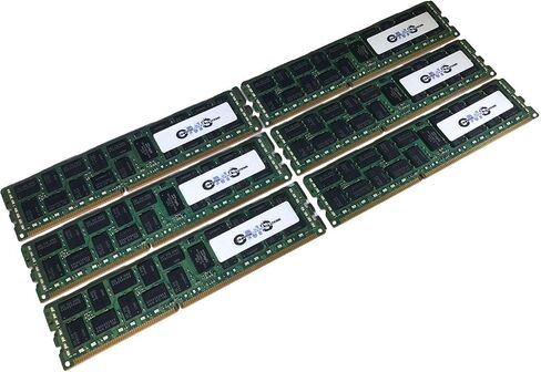 CMS 48GB (6x8GB) DDR3 10600 1333MHz ECC مسجلة DIMM MEMORY RAM ترقية متوافقة مع HP/COMPAQ® Workstation Z600 C2 SEIRES فقط DDR3 ECC Reg للخادم فقط - C75 in Kuwait