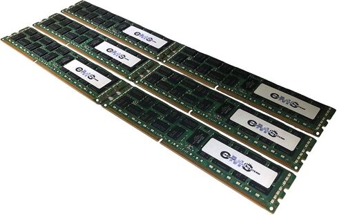 CMS 48GB (6x8GB) DDR3 10600 1333MHz ECC مسجلة DIMM MEMORY RAM ترقية متوافقة مع HP/COMPAQ® Workstation Z600 C2 SEIRES فقط DDR3 ECC Reg للخادم فقط - C75 in Kuwait