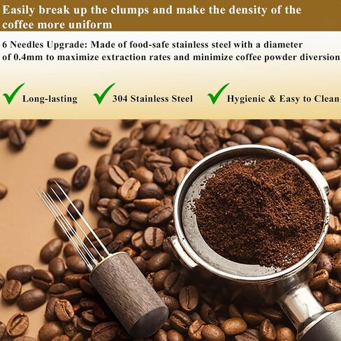 espresso accessories kit 51mm mareper: espresso therper kit with 51mm taver coffee thare ، puck screen ، joose faull ، wdt tool ، therper mat | طقم الإسبريسو يناسب آلات القهوة الإسبريسو من مسلحات portafilters 51mm in Saudi Arabia