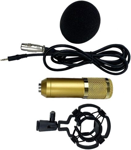 FAVOMOTO Capacitor Microphone Double-Layer Mesh Design High Sensitivity XLR Connector for Recording in Saudi Arabia